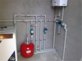 Монтаж систем отопления, батарей и водопроводных труб